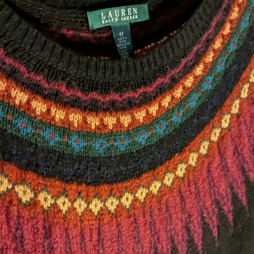 Lauren Ralph Lauren cuffed sleeve sweater